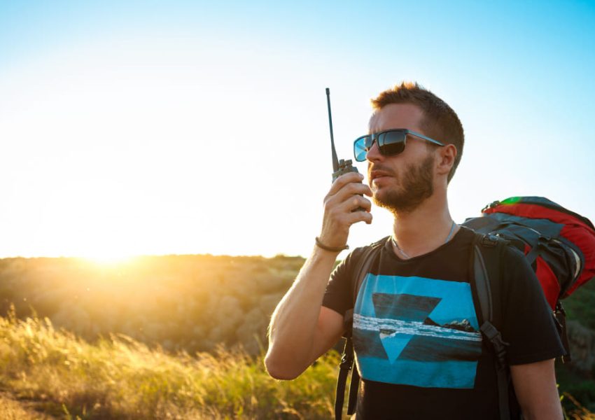 Walkie Talkie de montaña.